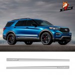 Car Stickers Explorer Car Side Stripes Side Skirts Graphics Vinyl Sticker Decals Racing Sport for Ford Explorer Car Decor